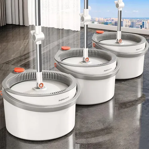 JOYBOS Spin Mop S01 met gescheiden schoon- en vuilwaterreservoir